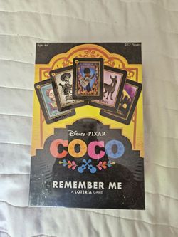 Coco Remember Me Loteria | Traditional Loteria Mexicana Game of Chance | Bingo Style, Featuring Custom Artwork & Illustrations from Disney Pixar Film