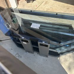 Glass TV Stand 