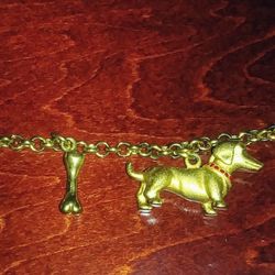 Dachshund Charm Bracelet New