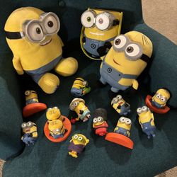 Lot Of 15 Minions (Large And Small)