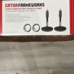 Podcast/Desktop Mic Stand bundle
