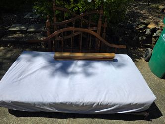 Oak day bed