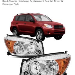 $75 Brand New Toyota RAV4 Reinko Headlights Assembly Compatible with 2006 2007 2008