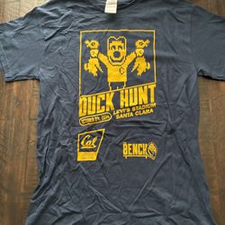 Cal Football Duck Hunt NES Themed Promo T-Shirt 