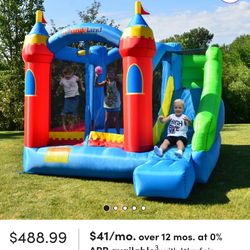 Kids Bounce House With Slide 