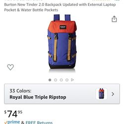 Burton Tinder 2.0 BackPack 30L