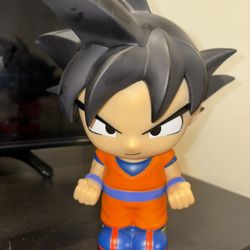 Dragon Ball Z Goku PVC Coin Bank 3D Toy Figure Piggy Bank Coin Collector