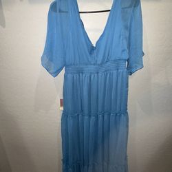 Venus blue dress