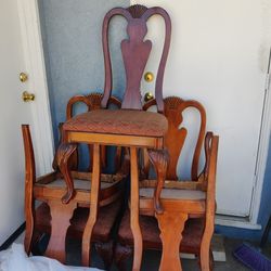 Wooden Dinning Table Chairs