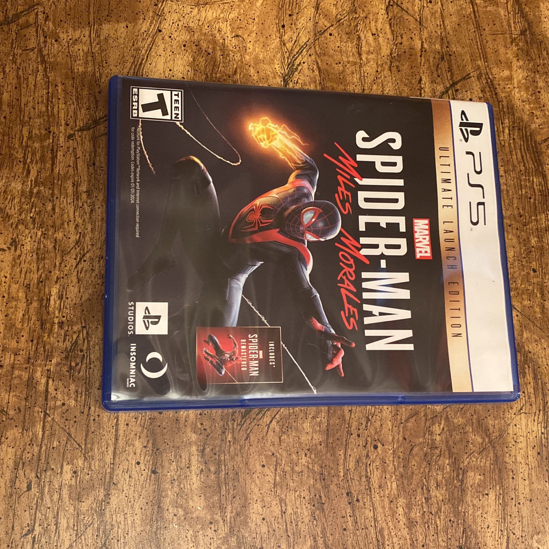 Spider-Man Miles Morales PS5 disc
