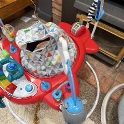 Almost new- Baby Einstein Ocean Explorers 2-in-1 Activity Jumper 