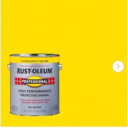 Safety Yellow Paint 1 Gal Rust Oleum