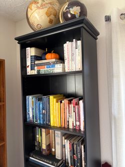 Black Lommarp Bookshelf