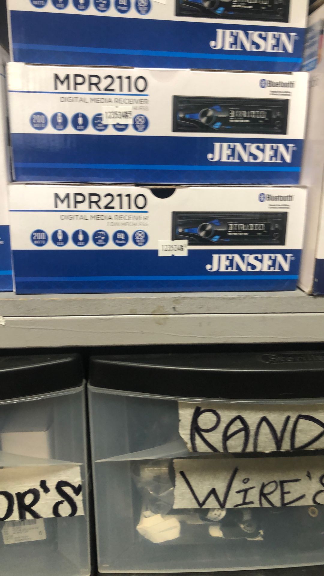 Jensen Single Din Bluetooth Stereo On Sale Today.