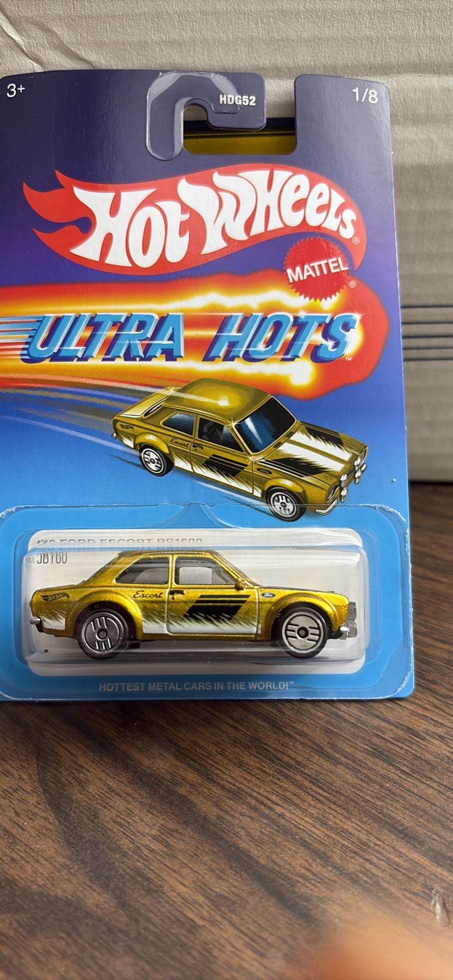 NEW RARE Hot Wheels - 1970 Ford Escort RS1600 - GOLD Ltd