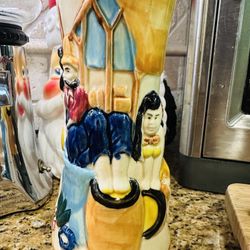 Vintage Tiki Mug Trader Vic's Ceramic Mug Hula 8"  Japan