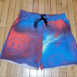 Hollister California XL Tie Dye Graphic Shorts