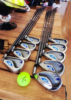 Callaway⛳️VFT "Lady's" Iron Set🔥3-SW With Graphite L-Flex Shaft's...💎💎💎