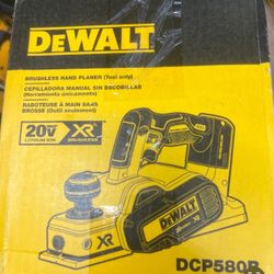 Dewalt New Planer XR Brushless 
