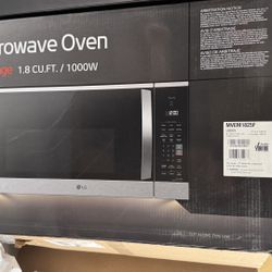 LG 1.8-cu ft 29.88-in Over-the-Range Microwave with Sensor Cooking 