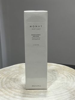 MONAT BODY CARE EXFOLIATE & REFINE BODY POLISH 6.7 OZ 200 ml NEW SEALED