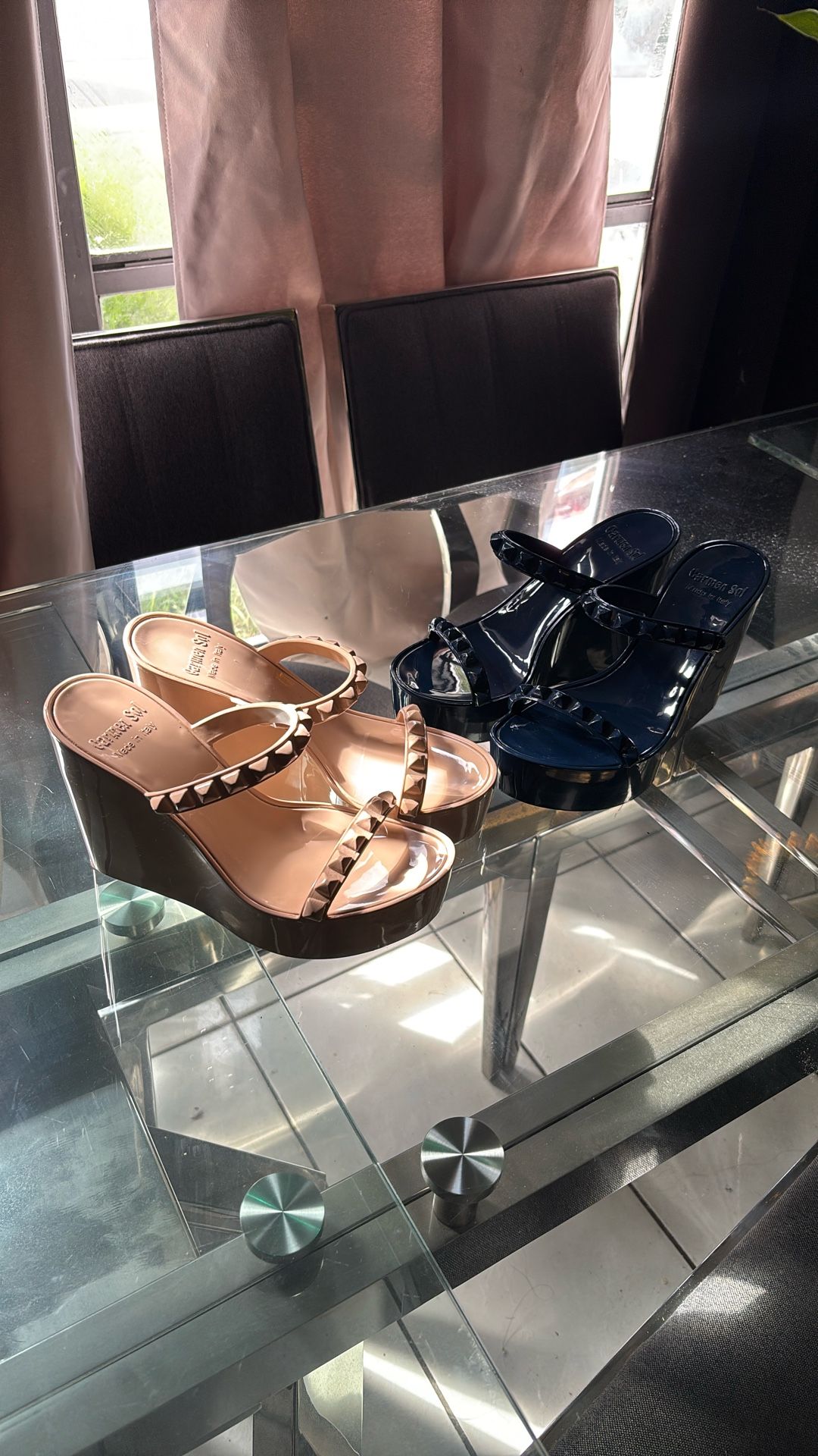 Carmen Sol High Wedge