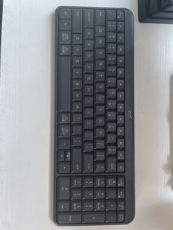 Logitech wireless keyboard and mouse