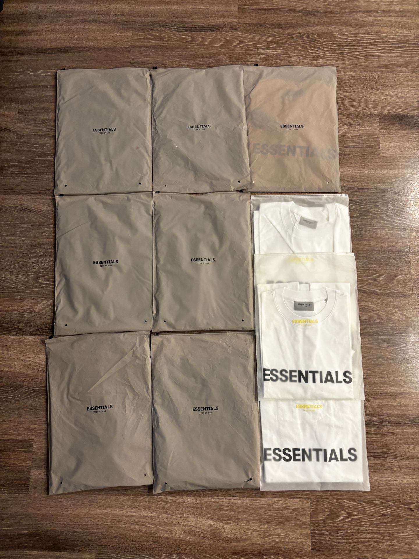 Essential Shirts (Different sizes)