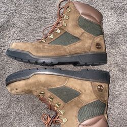 Beef And Broccoli Timberland Boots. Boys Size 7 