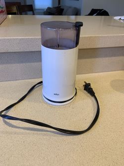 Braun Electric Coffee Grinder - White