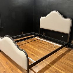 Queen Bed Frame & Mattress