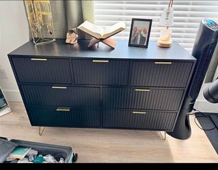 Black dresser