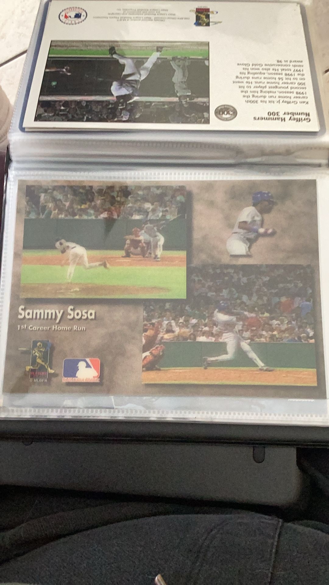 Jumbo Hologram Baseball Card