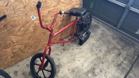 Custom Stretched E-Bike Project - Hub Motor & Battery Included (Needs Wiring)