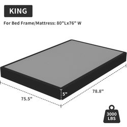 King box spring