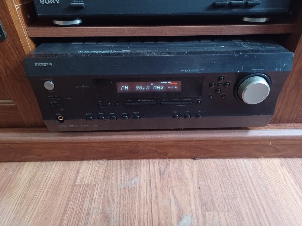 ONKYO INTEGRA 7.1 CHANNELS DTR-4.6 HOME THEATER RECEIVER WITH REMOTE CONTROL $160 FINAL PRICE SEE π ALL PICTURES