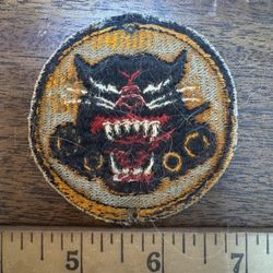 WW2 Army Patch Tank
