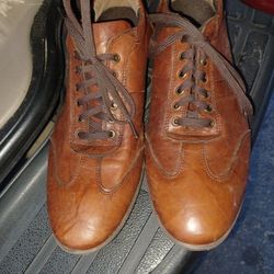 London Patent Leather Lace Up Loafers