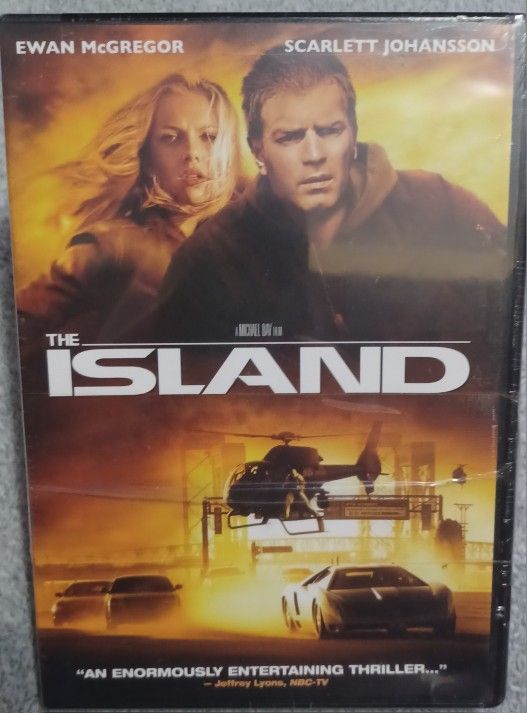 Movie DVD The Island Ewan McGregor Scarlett Johansson Action Suspence