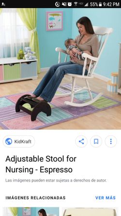 Nursing stool, cover and boppy