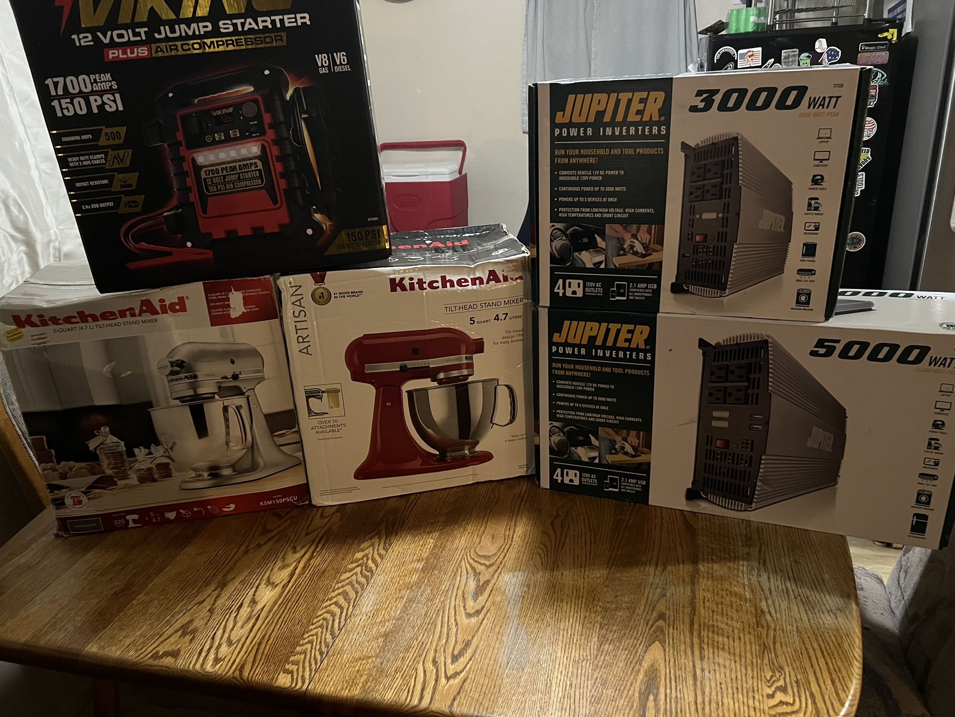 Kitchen Aids ,inverters New