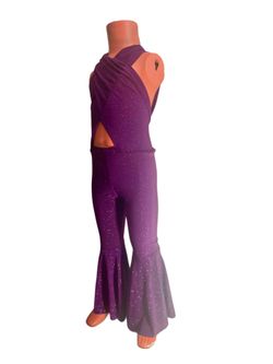 Kids Selena Quintanilla Purple Jumpsuit 