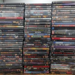 100 DVD Movies - Horror, Thriller, Etc. ($25 For Everything)