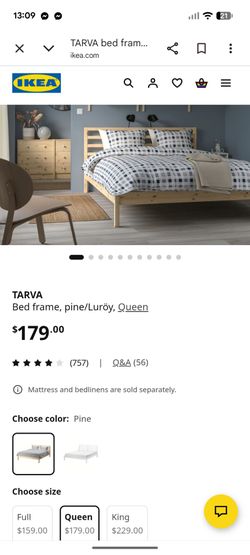 🔥 Queen Size Bed from IKEA 🔥