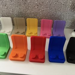 Brick Lego phone stand