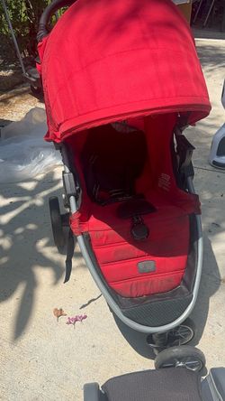 Red Baby Stroller with Canopy