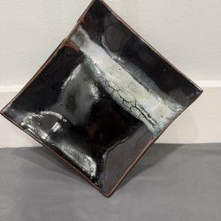Ceramic Glazed Plate - Handcrafted 