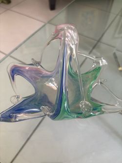 Murano Hand Blown Art Glass Set