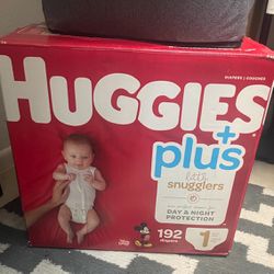 Huggies Diapers 192 Count Size 1 