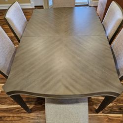 Extendable dining table only